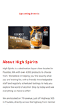 Mobile Screenshot of highspiritsliquor.com